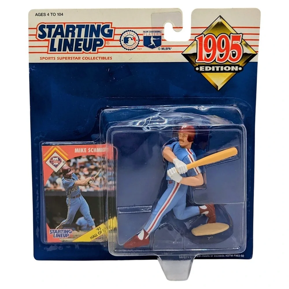 1995 Kenner Starting Lineup Mike Schmidt Philadelphia Phillies MLB Action Figure